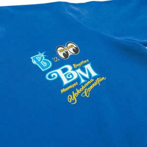 Photo7: YOKOHAMA DeNA BAYSTARS x MOONEYES 2025 Sweatshirt