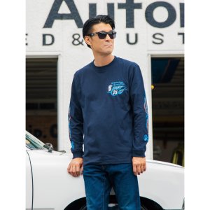 Photo4: YOKOHAMA DeNA BAYSTARS x MOONEYES 2026 Long Sleeve T-shirt