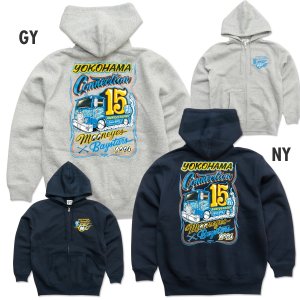 Photo5: YOKOHAMA DeNA BAYSTARS x MOONEYES 2026 Zip Hoodie