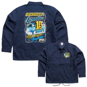Photo3: YOKOHAMA DeNA BAYSTARS x MOONEYES 2026 Coach Jacket