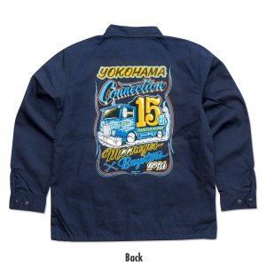 Photo5: YOKOHAMA DeNA BAYSTARS x MOONEYES 2026 Coach Jacket