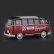 Photo2: 1/24 Model Car MOON Equipped VW Type2 Micro Bus (2)