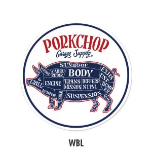 Photo2: PORKCHOP Circle Sticker