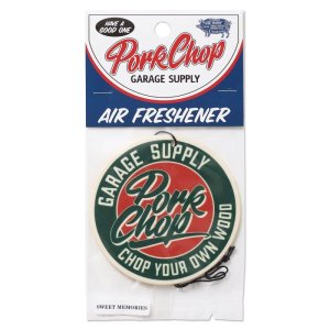 Photo1: PORKCHOP Circle Script Air Freshener
