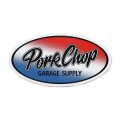 PORKCHOP Oval Tricolor Sticker