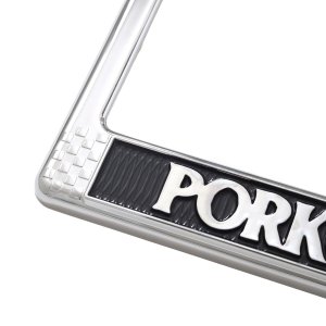 Photo4: Raised PORKCHOP Logo License Plate Frame