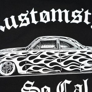 Photo4: KUSTOMSTYLE Black T-shirt