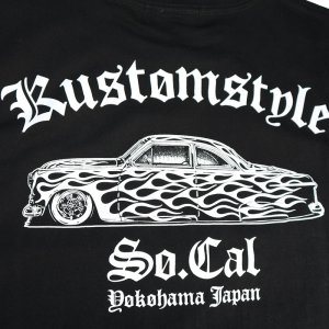 Photo5: KUSTOMSTYLE Black T-shirt
