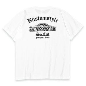 Photo3: KUSTOMSTYLE White T-shirt