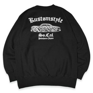 Photo2: KUSTOMSTYLE Crew Neck Sweatshirt