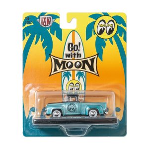 Photo1: 1/64 M2 Machines x MOONEYES 1956 Ford F-100 Truck