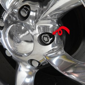 Photo2: Aluminum Lock Nuts Set