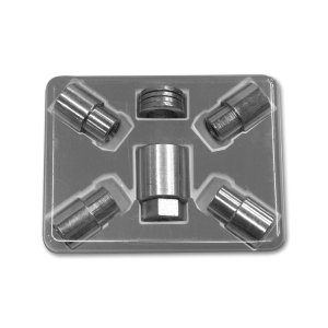 Photo1: Aluminum Lock Nuts Set