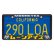 Photo4: Raised MOONEYES (Katakana) Logo USA size License Plate Frame (4)