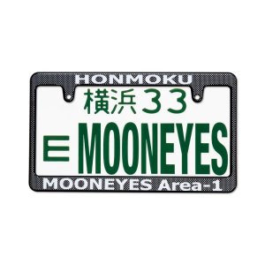 Photo2: New Std. Custom License Plate Frame Carbon Fiber Look【MG058】