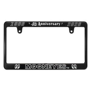 Photo2: Standard MOONEYES 40th Anniv License Plate Frame【MG058】