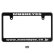 Photo5: New Standard MOONEYES License Plate Frame Black 【MG058】