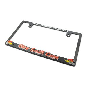 Photo3: Raised Clay Smith Logo License Plate Frame for JPN size