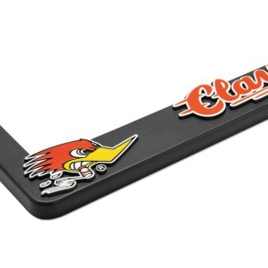 Photo5: Raised Clay Smith Logo License Plate Frame for JPN size