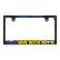 Photo3: Raised YOKOHAMA DeNA BAYSTARS x MOONEYES License Plate Frame for JPN size (3)