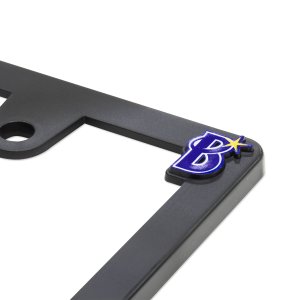 Photo7: Raised YOKOHAMA DeNA BAYSTARS x MOONEYES License Plate Frame for JPN size