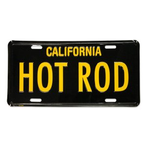 Photo1: MOONEYES California Steel License Plates HOT ROD
