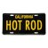 Photo1: MOONEYES California Steel License Plates HOT ROD (1)