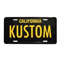 MOONEYES California Steel License Plates KUSTOM