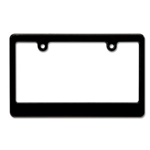 Photo2: Custom License Plate Frame Black for Motorcycle Plane