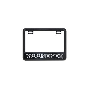 Photo2: 【50cc〜125cc】MOONEYES License Plate Frame for Small Motorcycle Black