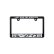 Photo2: *MOONEYES (Katakana) LIFE WITH TWO WHEELERS License Plate Frame for Motorcycle【for 126cc UP】 (2)