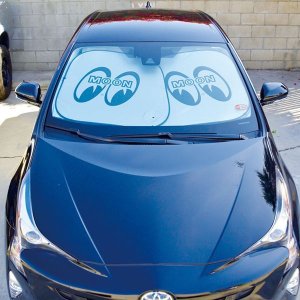 Photo5: MOON Car Sunshade L size