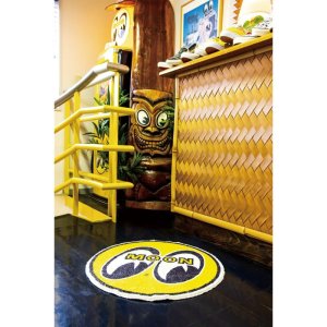 Photo1: MOON Eyeball Floor Mat