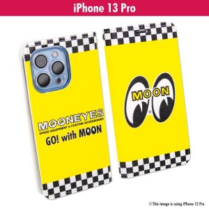 Photo2: MOON Checker iPhone 13 Pro Flip Case