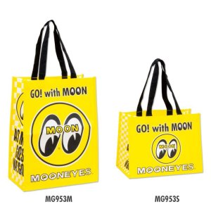 Photo6: MOON Eyeball Eco Tote Bag M