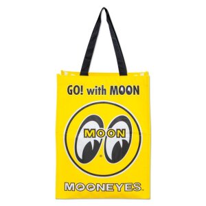 Photo4: MOON Eyeball Eco Tote Bag M