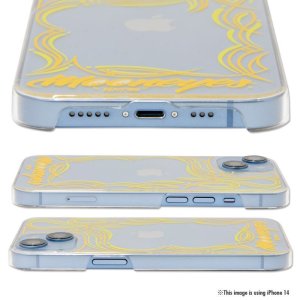 Photo3: MOON Pinstripe Frame iPhone 14 Pro Hard Case