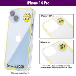 Photo1: MOON Clear Kustom iPhone 14 Pro Hard Case