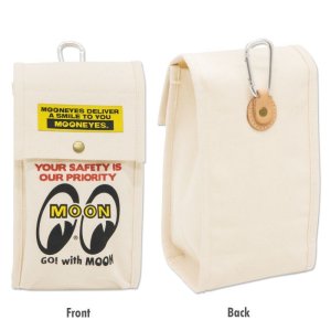 Photo3: MOON Canvas Multi Bag