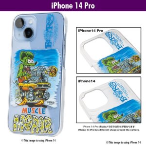 Photo1: 【30%OFF】 Rat Fink x MOON Muscle Mopar iPhone 14 Pro Hard Case