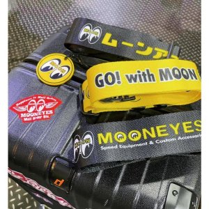Photo1: Go! with MOON Travel Luggage Belt