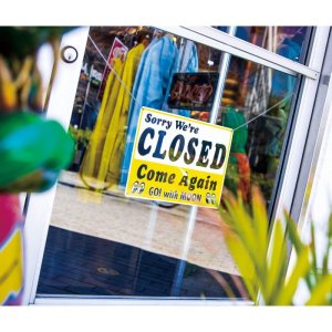 Photo2: MOON Open / Closed Sign Plate