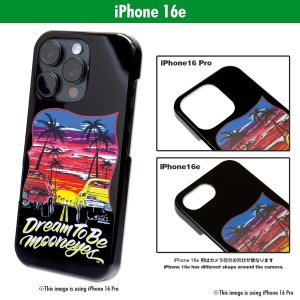 Photo1: Dream To Be MOONEYES iPhone 16e Hard Case