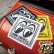 Photo1: MOONEYES 40th Anniv. Square Logo Bandanna (1)