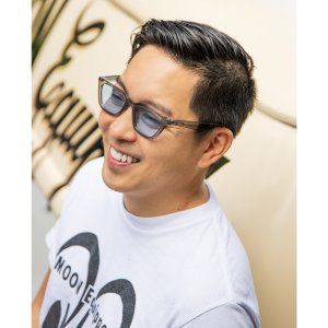 Photo1: MOONEYES Sunglasses with Case