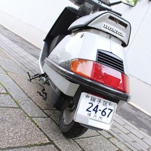 Photo2: 【50cc〜125cc】Licence Plate Frame for Small Motorcycle Black