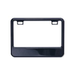 Photo1: 【50cc〜125cc】Licence Plate Frame for Small Motorcycle Black