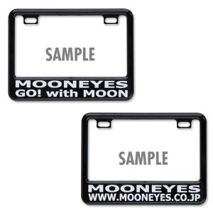 Photo4: 【50cc〜125cc】 Original Custom Licence Frame Plate for Small Motorcycle Black