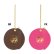 Photo1: MOON Leather Round Coin Case (1)
