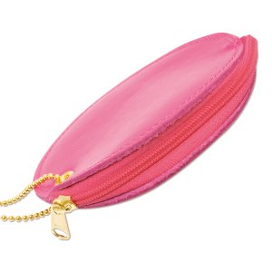 Photo5: MOON Leather Round Coin Case